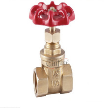 1/2" Inch Brass Gate Valve with Handwheel